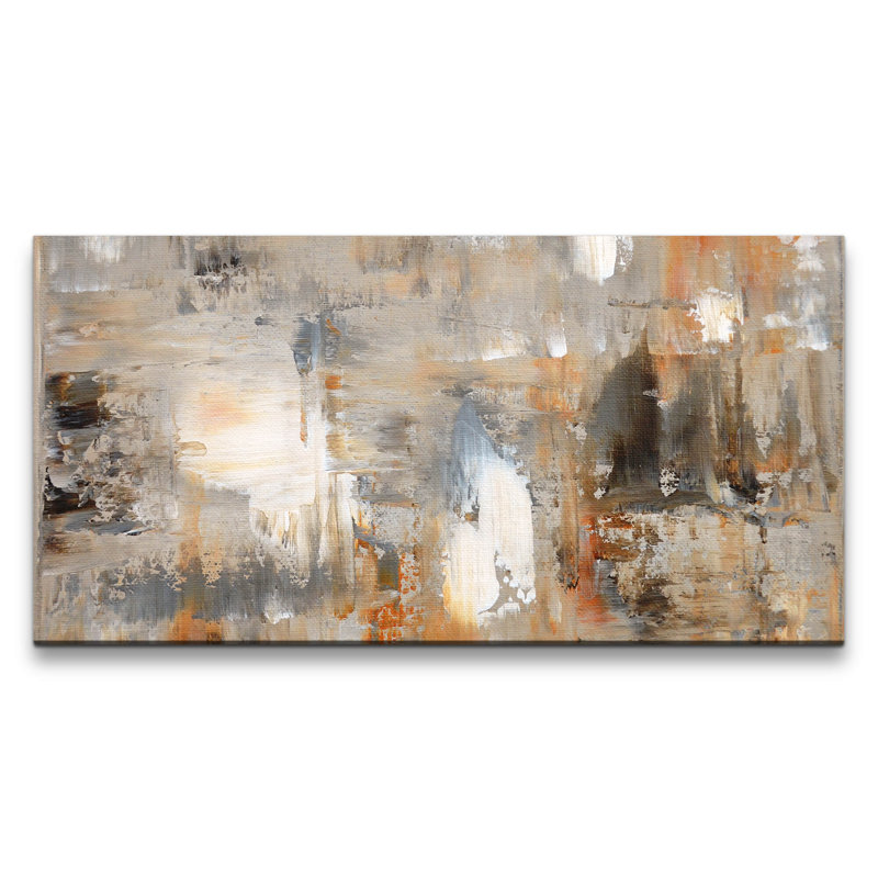 East Urban Home 'Abstract' Painting on Wrapped Canvas & Reviews